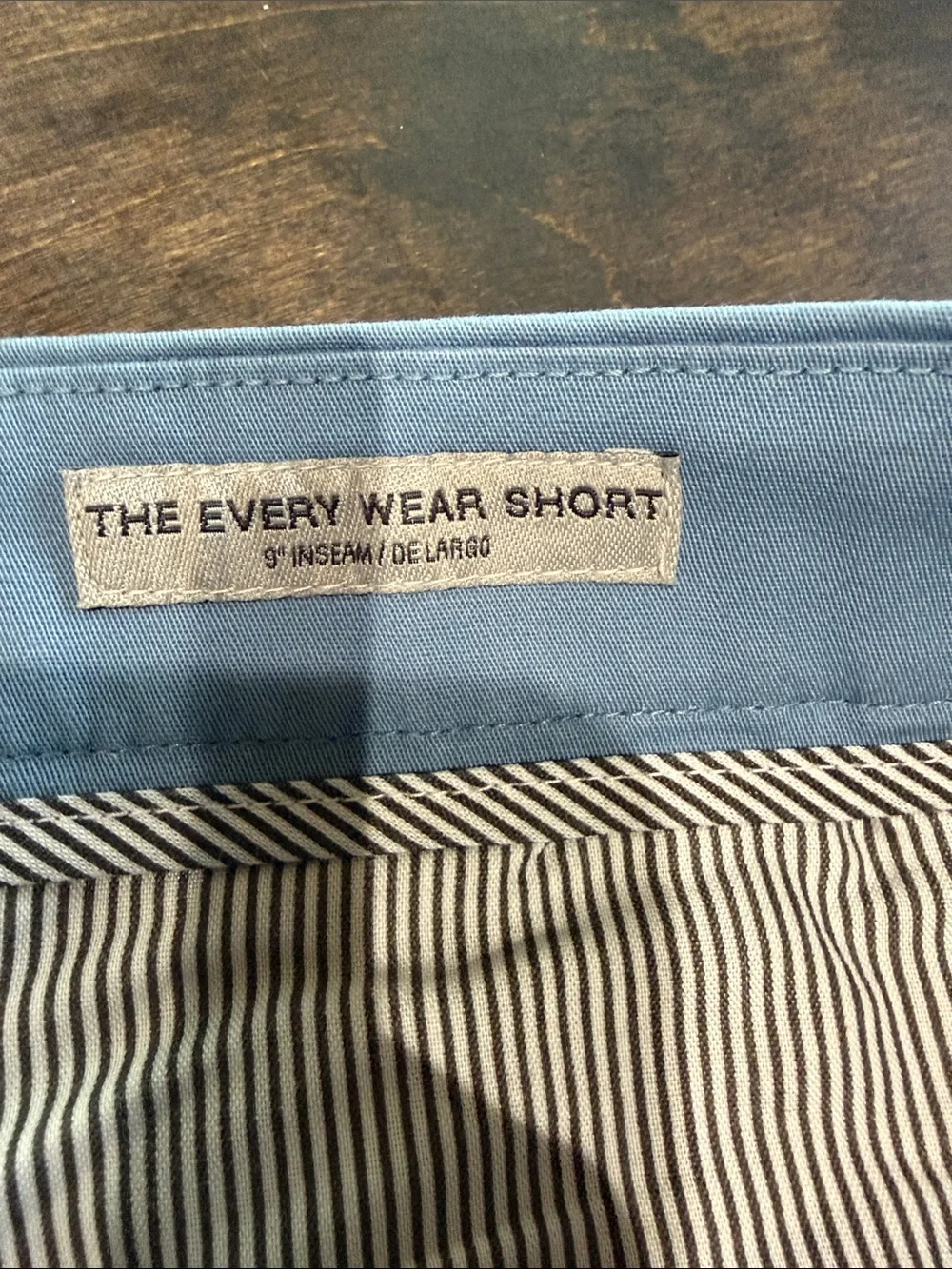 Light Blue Classic Cotton Shorts